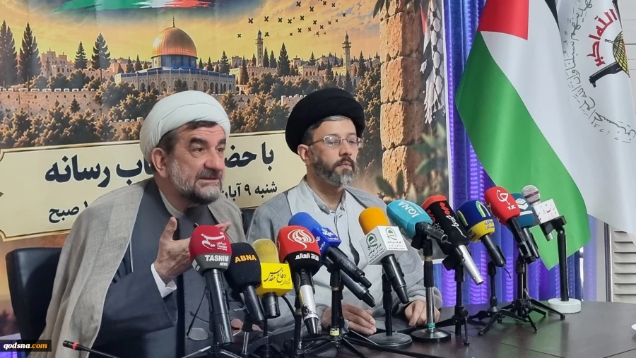 نشست خبری همایش ملی «زنگ بیداری؛ از ایران تا فلسطین»  16