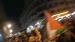 تظاهرات مقابل کنسولگری فرانسه در الدار البیضاء مغرب
