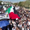دانشجویان یمنی در دفاع از غزه به خیابان‌ها آمدند 3