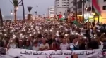 اعتراض هزاران نفر از مردم مغرب به پهلوگرفتن کشتی‌های رژیم صهیونیستی + فیلم 2