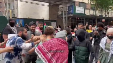کارکنان نمایندگی مصر در سازمان ملل متهم به ضرب‌وشتم دو آمریکایی معترض درباره غزه 4