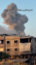 تخریب کامل منازل مسکونی در شهر غزه