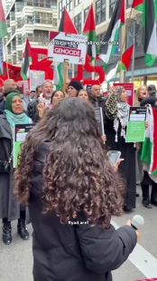 تظاهرات حمایت از فلسطین در برلین آلمان