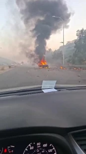 حمله پهپادی رژیم صهیونیستی به یک خودرو در جادیه البیساریه در جنوب لبنان