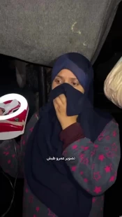 کودکان فلسطینی از شدت سرما می‌لرزند