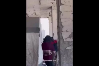 مسجد العمادی در غزه پس از ویرانی بر اثر بمباران‌های رژیم صهیونیستی، به پناهگاهی برای آوارگان تبدیل شده است