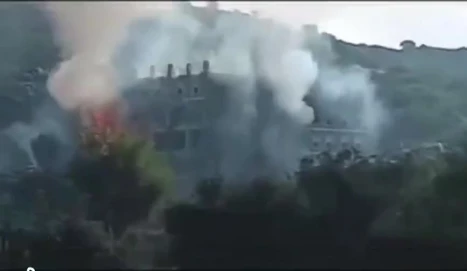 حمله هوایی عربستان به منطقه‌ای در جنوب یمن