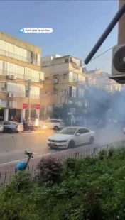 شورش در بنی‌باراک، سوزاندن وسایل نقلیه پلیس اسرائیل و فرار نیروهای ارتش 4