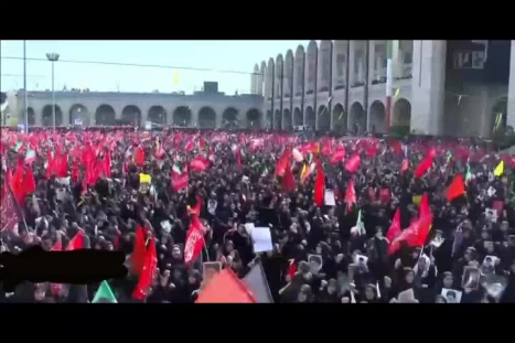 بدرقه آقای شهید ایران

وداع تاریخی و حماسی ملت ایران با رهبر شهید انقلاب | طنین شعار مرگ بر آمریکا و مرگ بر اسرائیل در مصلای امام خمینی (ره) 2