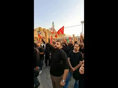 بدرقه آقای شهید ایران

وداع تاریخی و حماسی ملت ایران با رهبر شهید انقلاب | طنین شعار مرگ بر آمریکا و مرگ بر اسرائیل در مصلای امام خمینی (ره) 2
