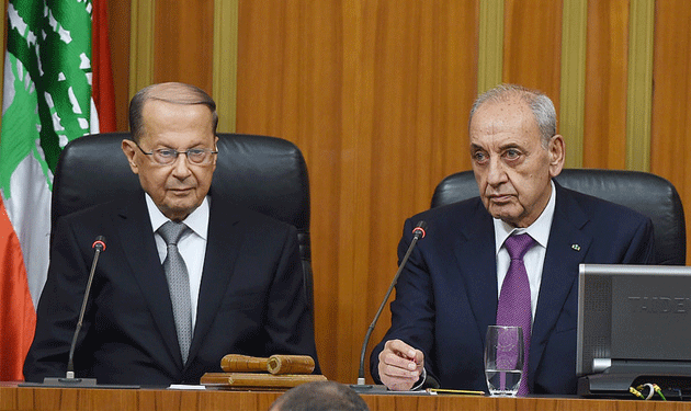 پیش از نشست مشورتی وزرای خارجه کشورهای عضو اتحادیه عرب مطرح شد

میشل عون: مسئله فلسطین در کانون اولویت‌ها است / نبیه بری: سهل‌انگاری درباره قدس عواقب ناگواری دارد